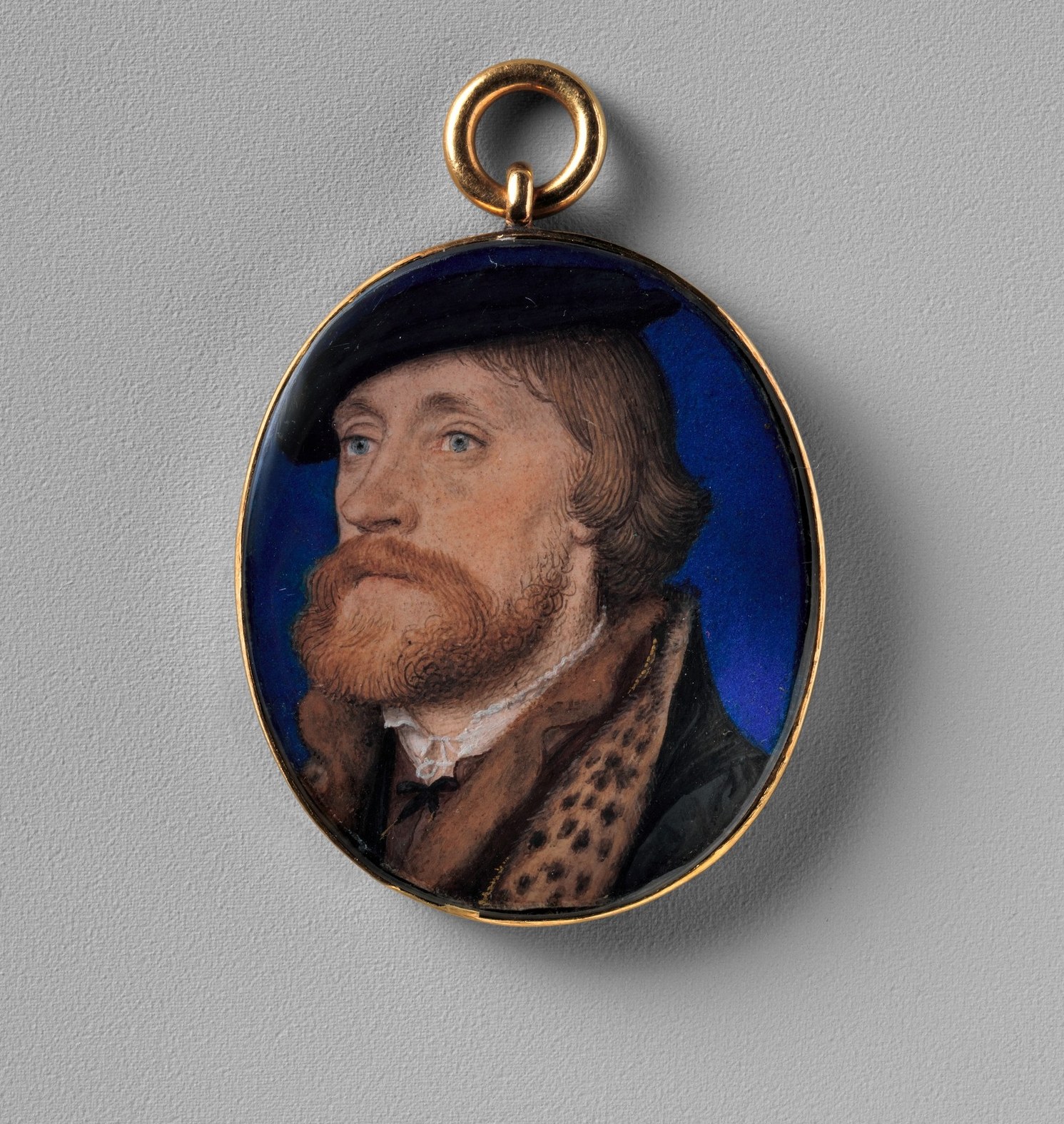It's a miniature, meant to be worn or held close.