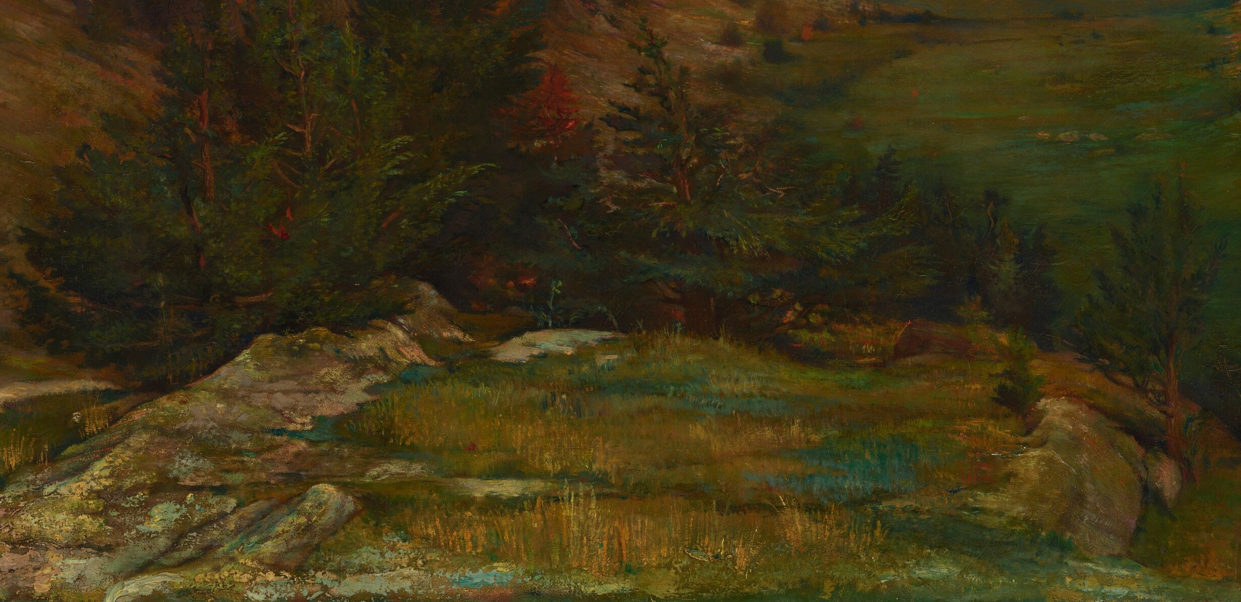 But notice how dark the foreground shadow is.