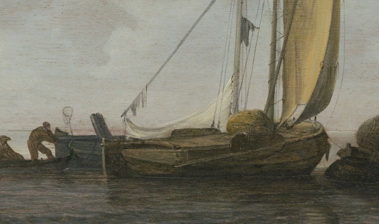Simon de Vlieger was known for his marine works.