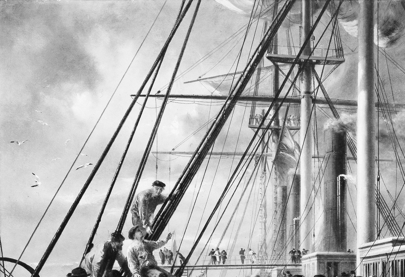 Before, messages took weeks by ship.