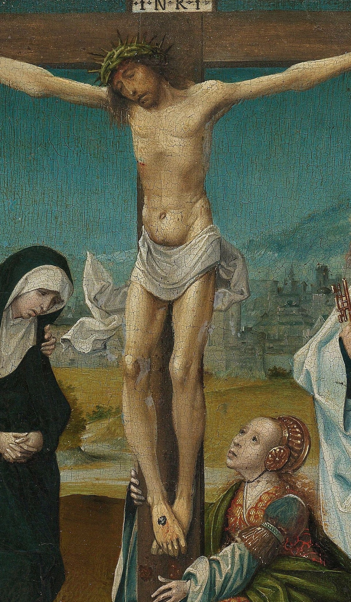 Its painter, Cornelis Engebrechtsz., was Leiden's first great artist.