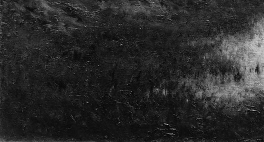 He taught himself to paint with his left hand.