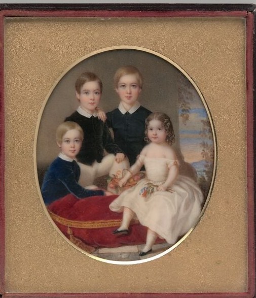 The artist was John Carlin, America's first published deaf poet.