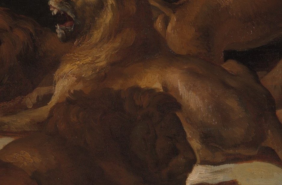 The painter made light and shadow dramatic.