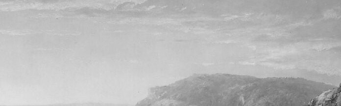 Artists of the 1860s left cities to witness the continent this way.