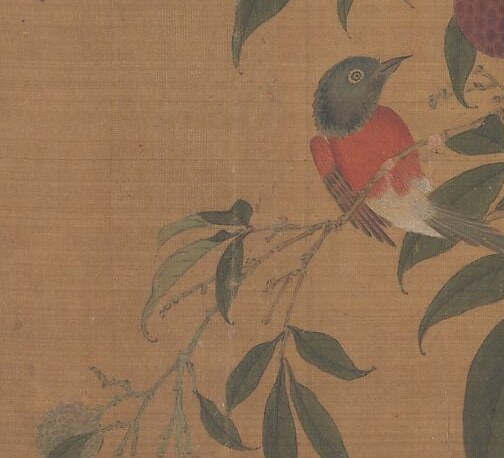 The brushwork tells the same story. A confident, quick hand, 16th century, Ming dynasty.