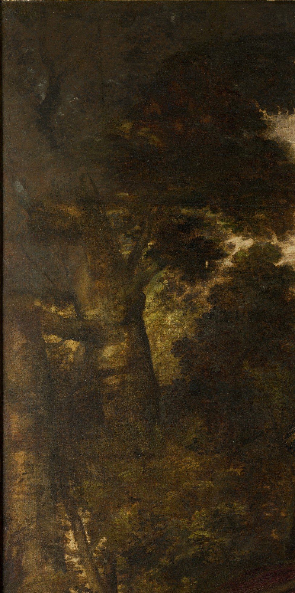 The subtle textures add to the drama of the time.
