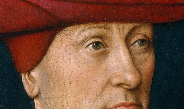 Christus painted him in 1460. And then the record goes silent.