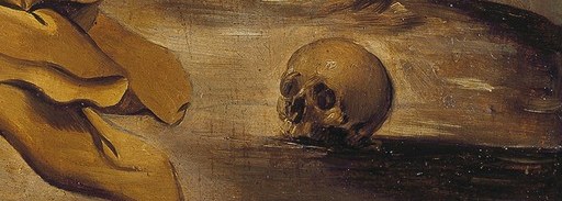 And here is a human skull.