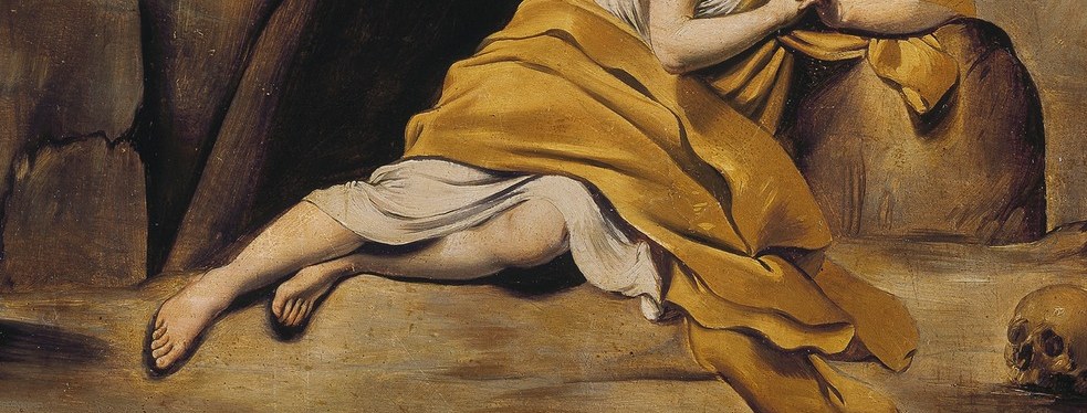 Look at her yellow robe.