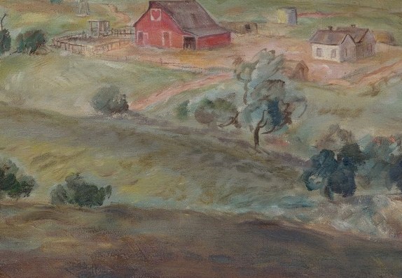 This painter was a Regionalist, showing rural American life.