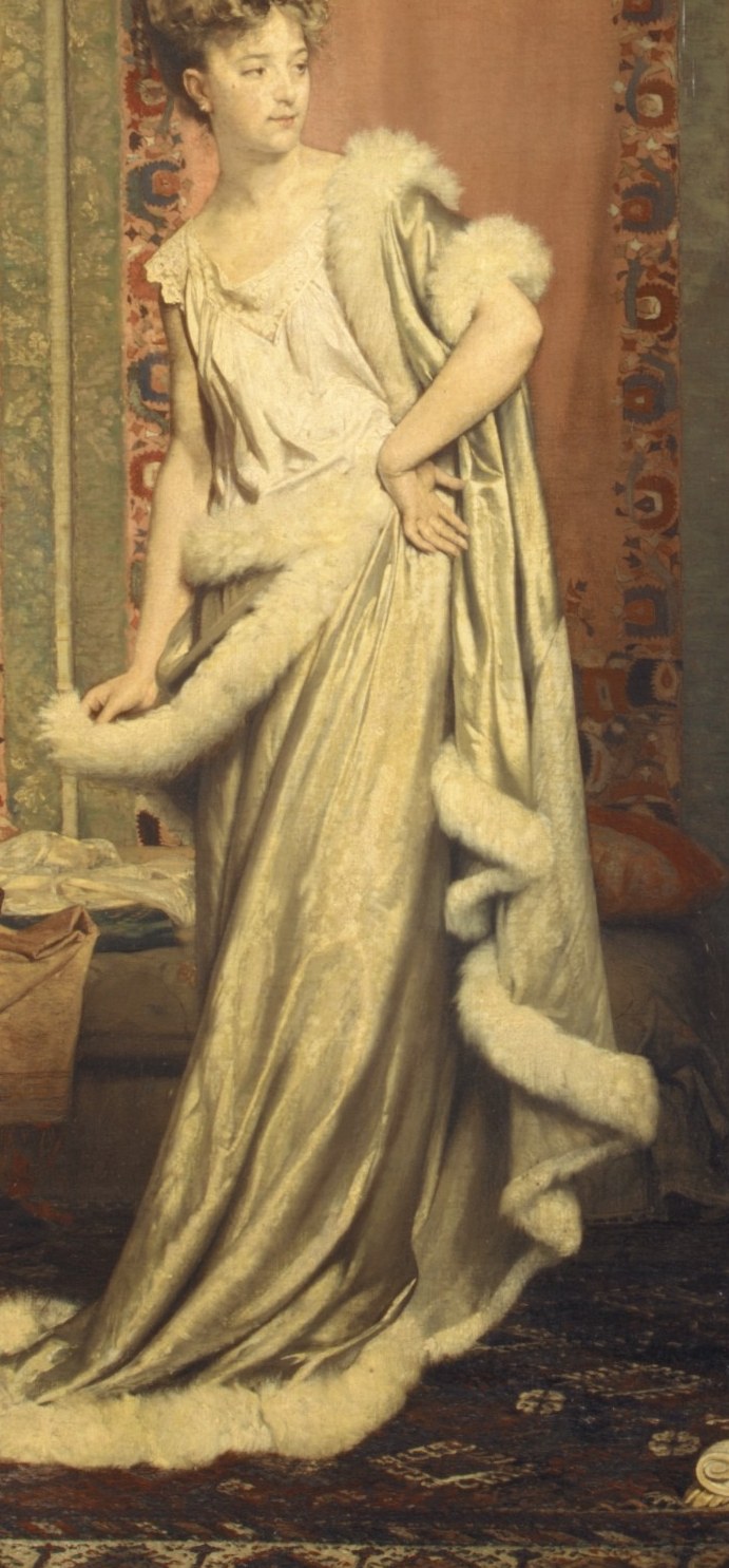 Glaize painted this in 1873, as Impressionism was breaking every rule.