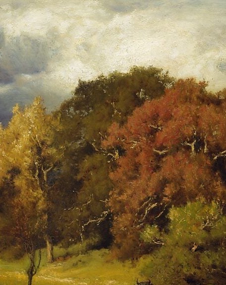 George Inness had just returned from four years in Europe.