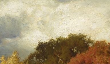 He painted this with a richer palette and looser brushwork.
