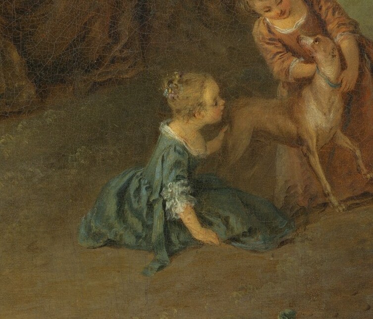 Even a child and dog join the fun, adding to the idyllic mood.