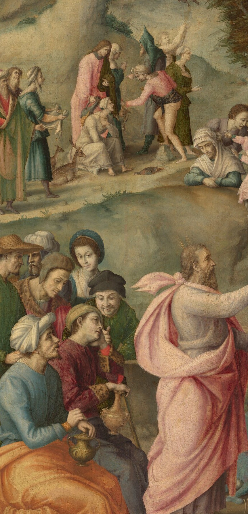 But this painting was not a pious gift.