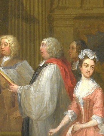 His book holds the official marriage rite, binding them.