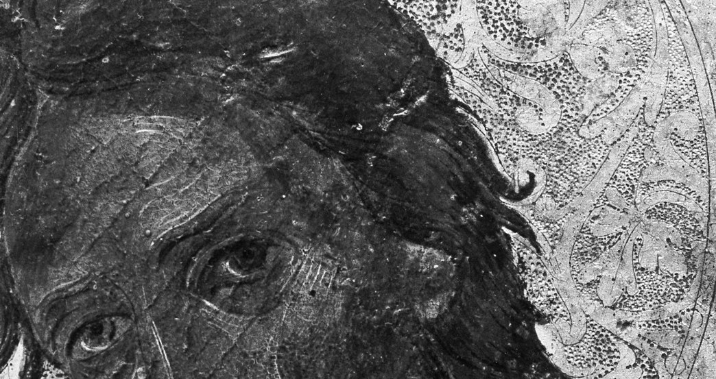 A halo suggests divine presence.