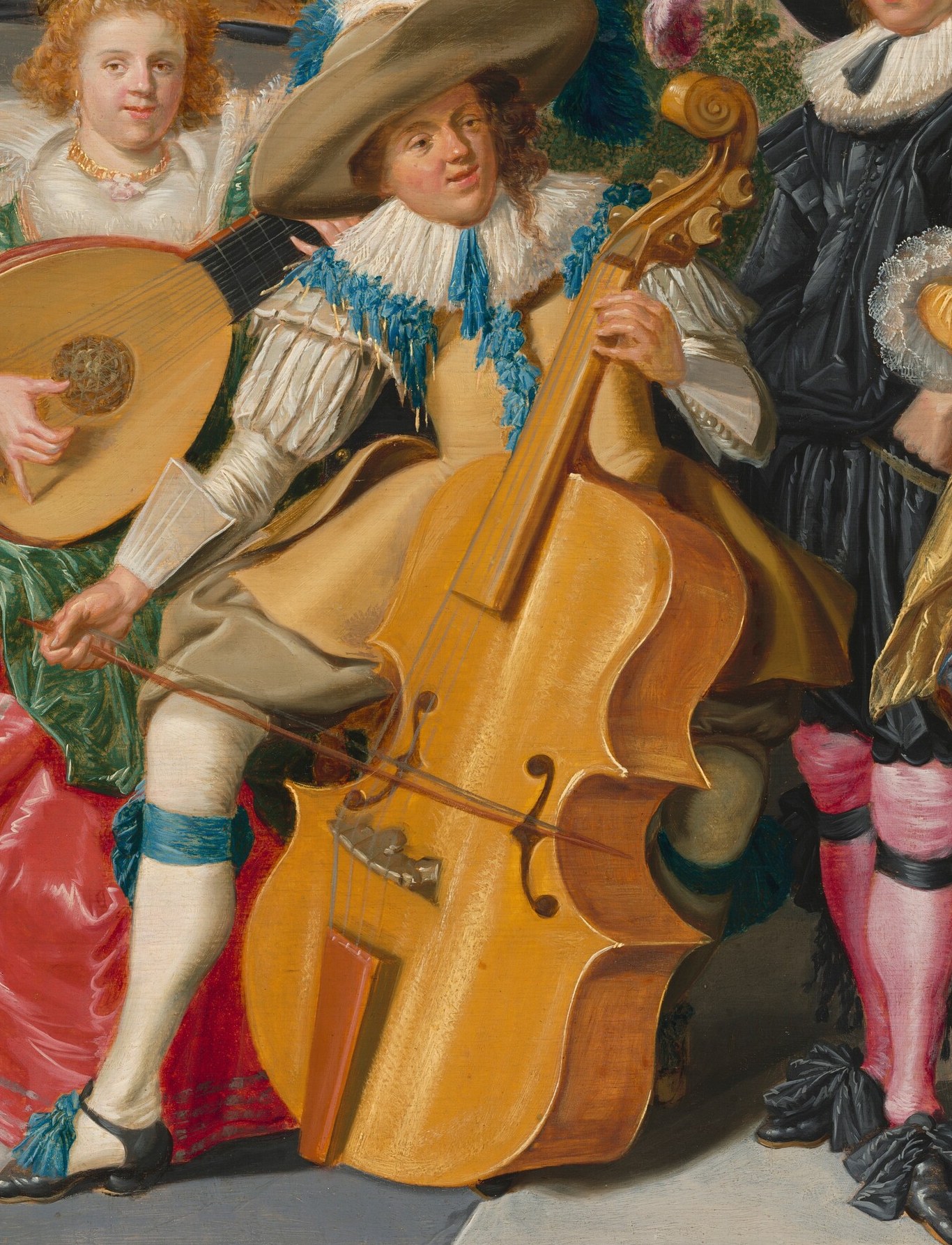 He was a master of rendering every surface, from fabric to wood.
