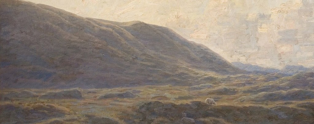 This kind of quiet landscape was a specialty of the artist.