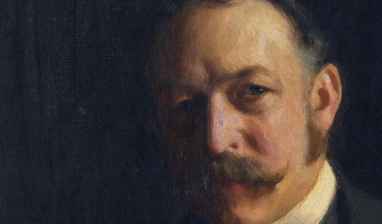 A badge of late-Victorian masculine identity; Zorn uses three or four decisive strokes to describe it , a demonstration of economy