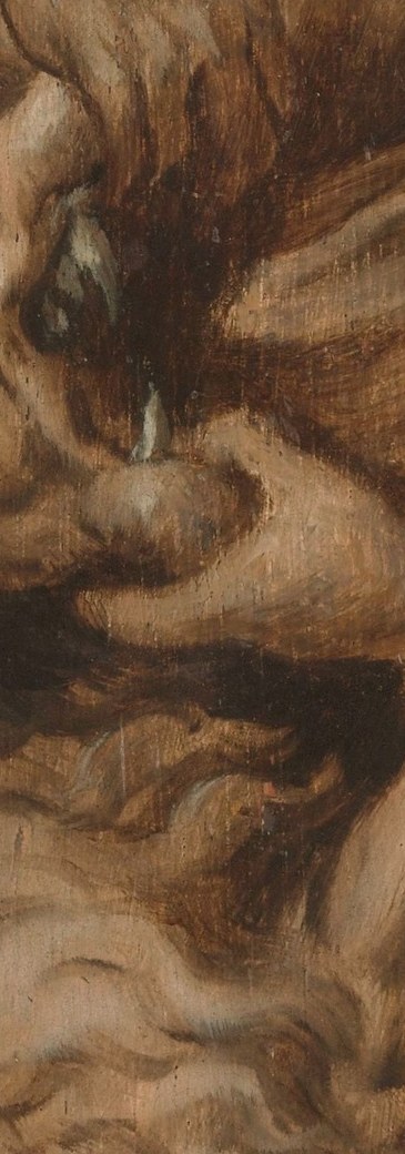 The tension and strain in this arm visually communicate the immense force being applied.