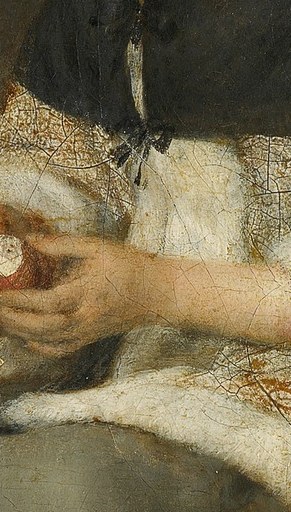 The long, unbroken apple peel symbolizes a long life.