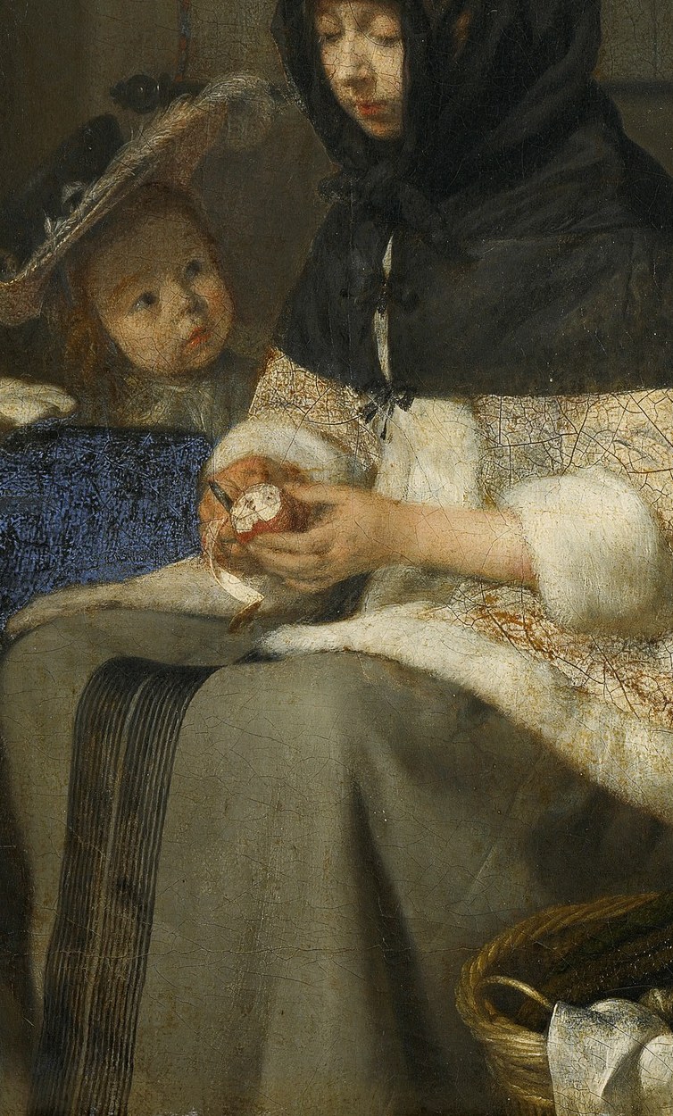 The painting reminds us to live virtuously while we can.