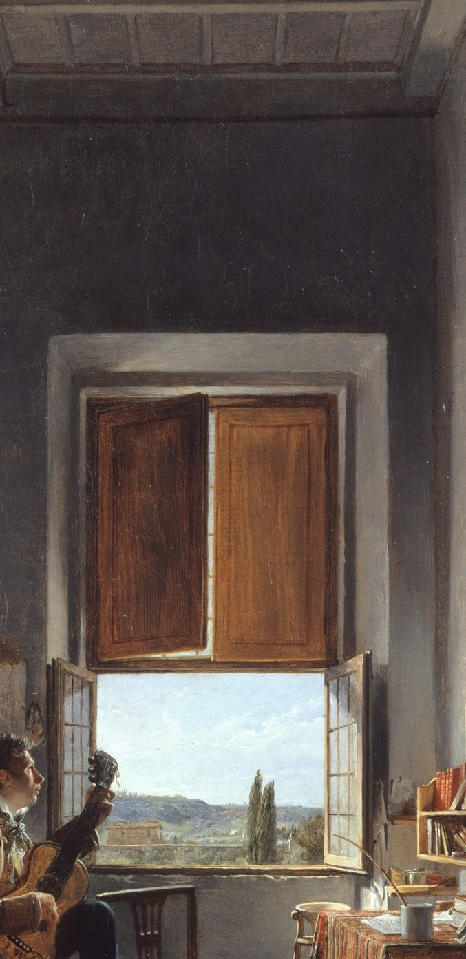 It paid for this room, in the Villa Medici, for five years.