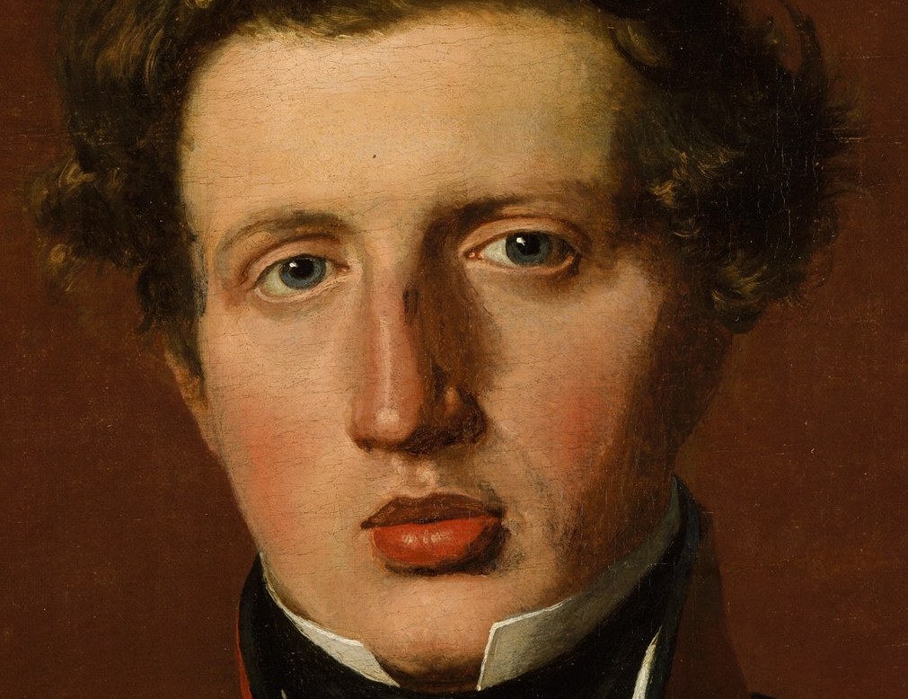 Look closely at Valdemar's face, his expression is composed and neutral.