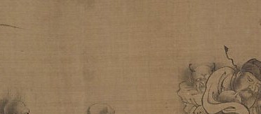 His grotesque attendants have stopped cowering and started celebrating.