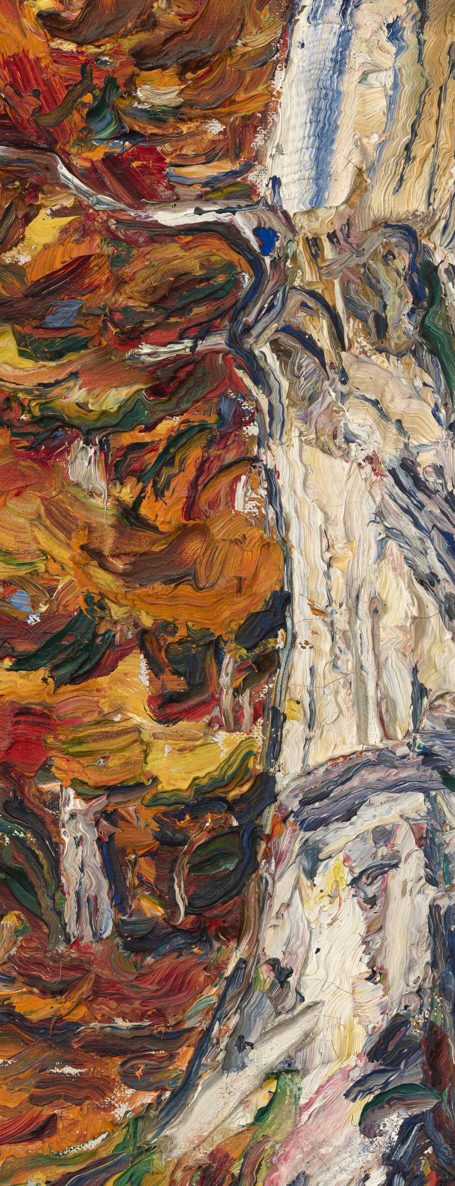 He was blending Post-Impressionist ideas with new Expressionism.