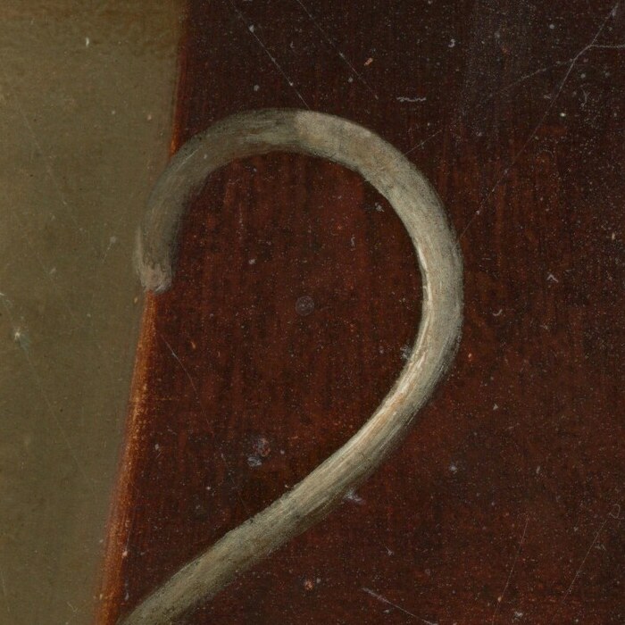 The curved handle is rendered with subtle shading, giving it a solid, tangible feel.