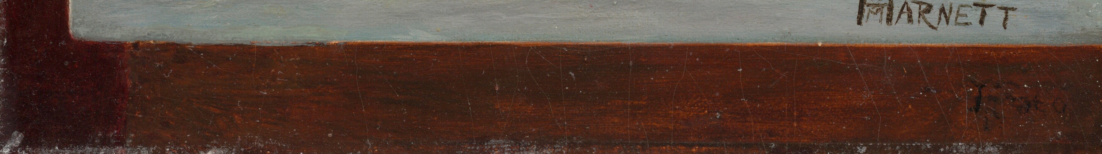Notice the detailed wood grain in the foreground.