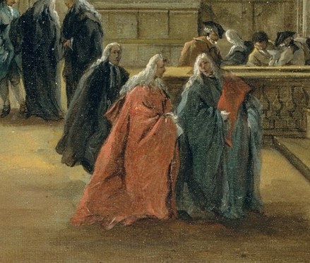 A crowd of figures fills the space.