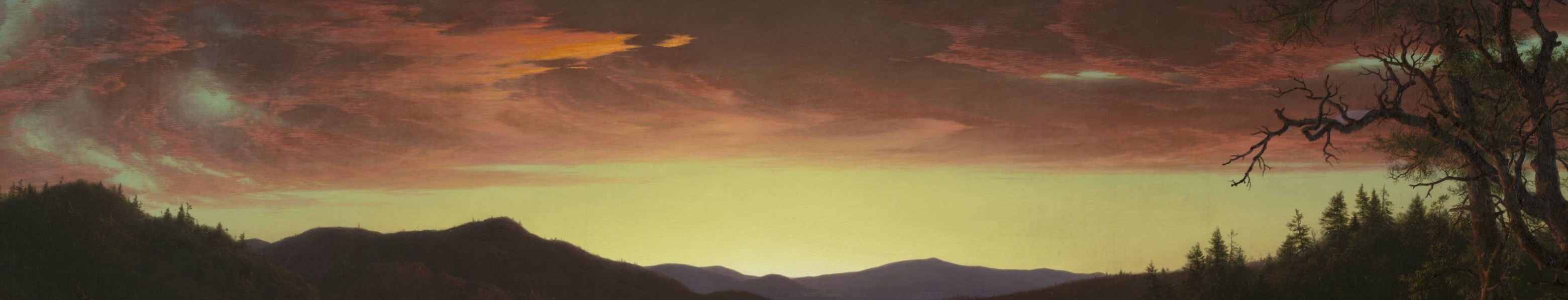 He held a single-painting exhibition in New York. A paying audience sat in silence.