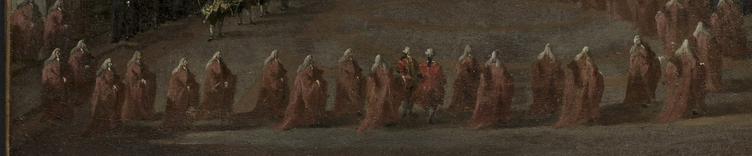 The Pope was negotiating with Venice for financial aid.