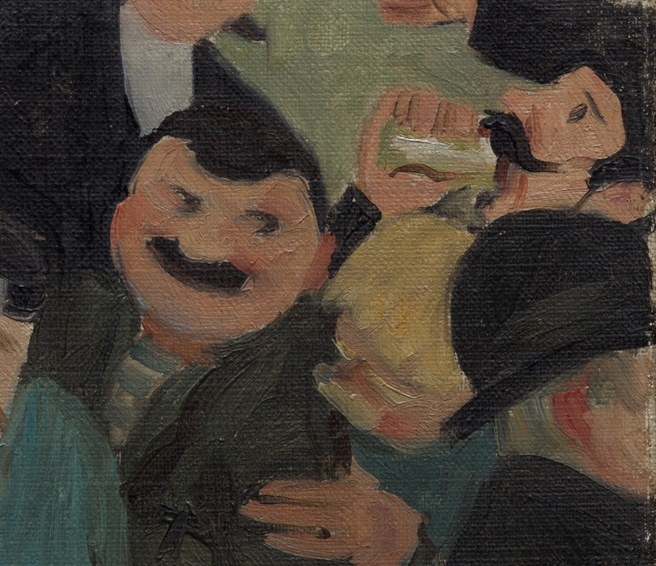 The painter was a member of Les Nabis, known for realism.