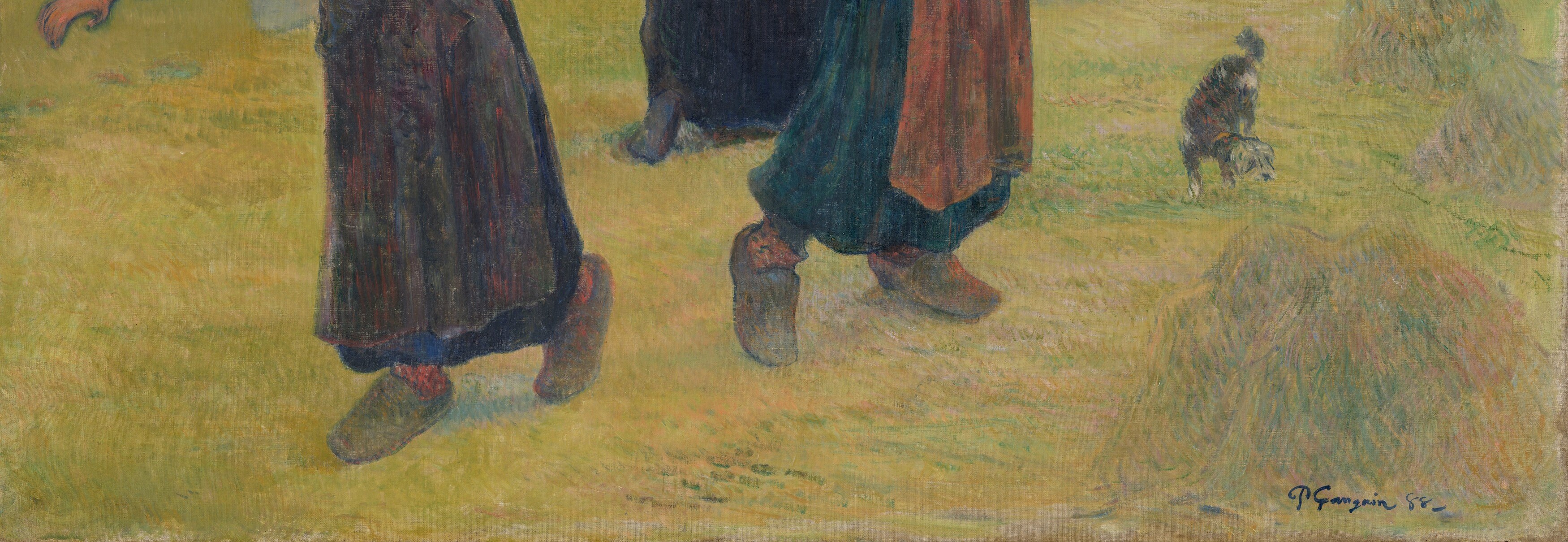 It was called Synthetism, a break from Impressionism.