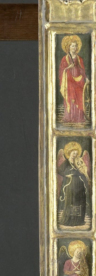 Catherine of Alexandria, the scholar-martyr.