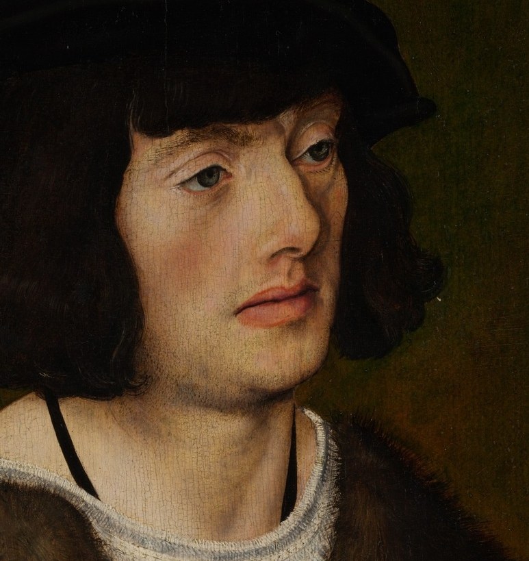 Cranach was Luther's close friend. He painted the man, not the possessions.