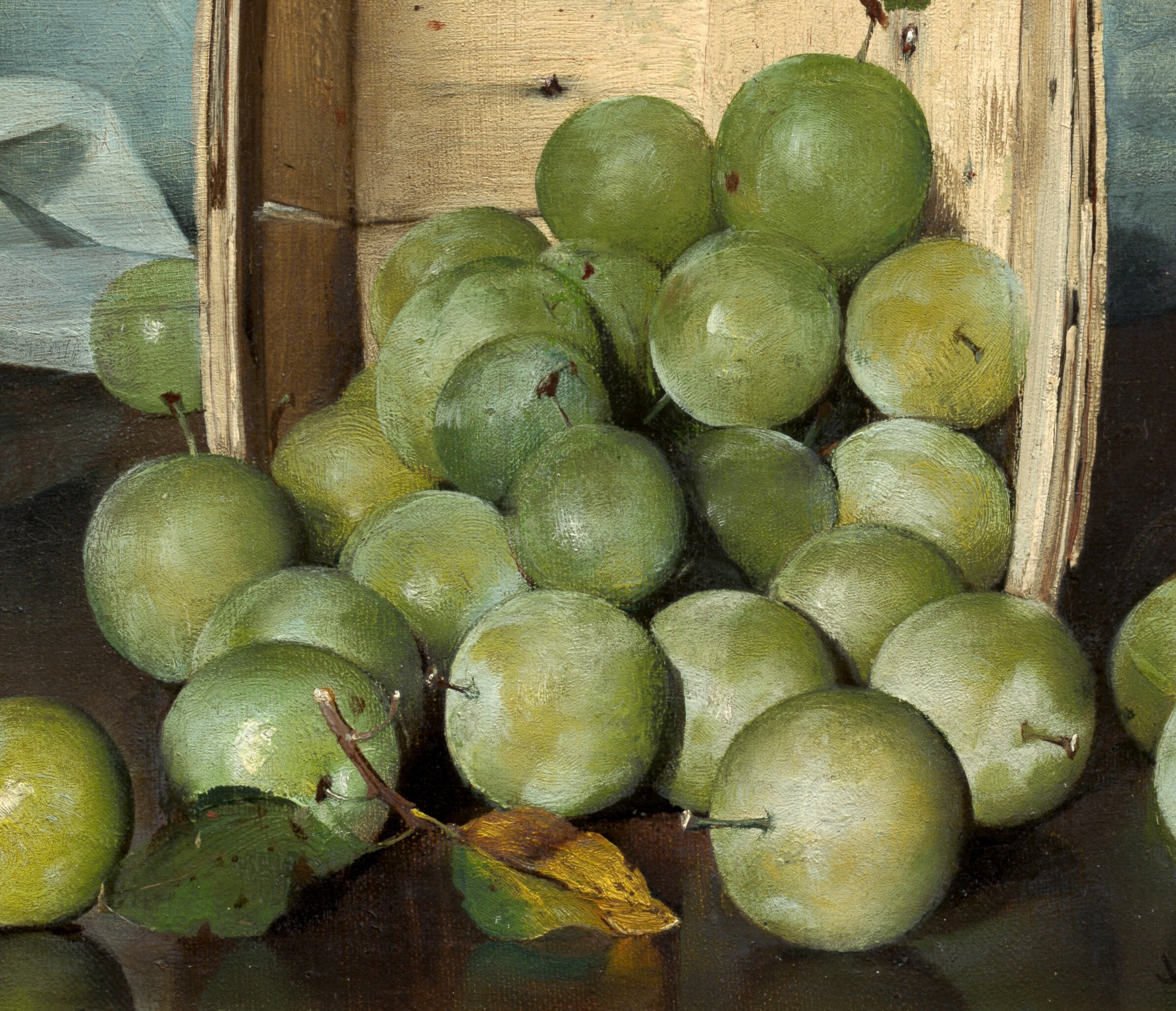 He became known for still lifes, especially fruit.