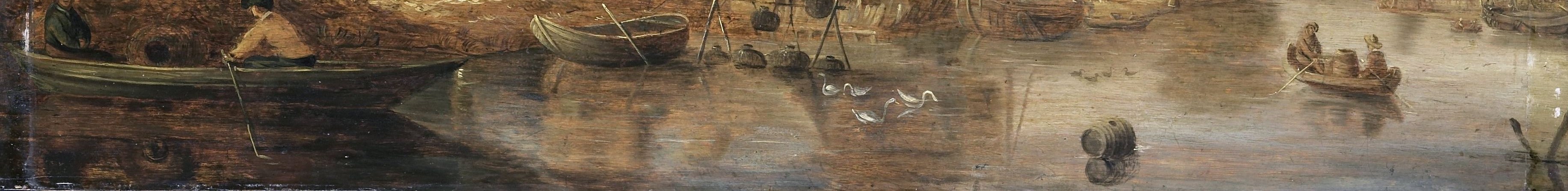 His modest palette creates a subdued, dreamlike atmosphere.
