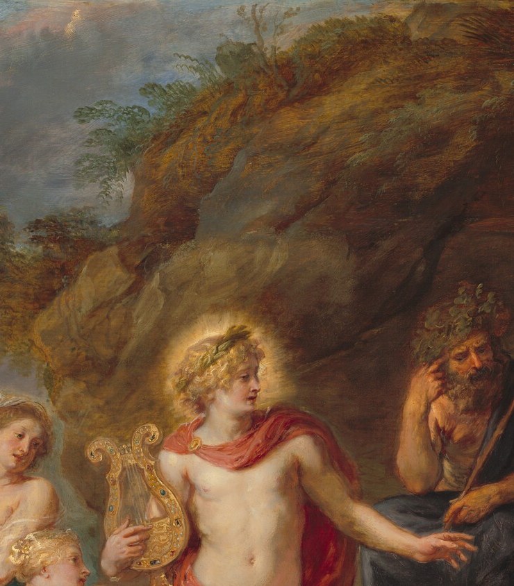 The painter's technical tour de force: light with no external source, manufactured entirely by paint , divinity made visible through Baroque illusionism rather than iconographic symbol.