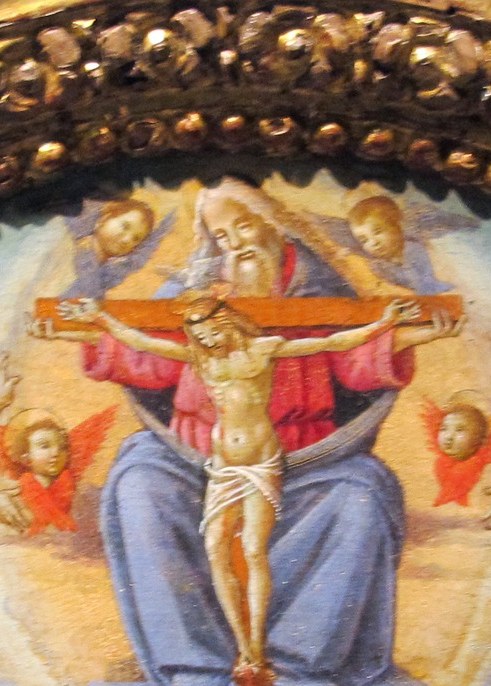 Now the body on the cross.