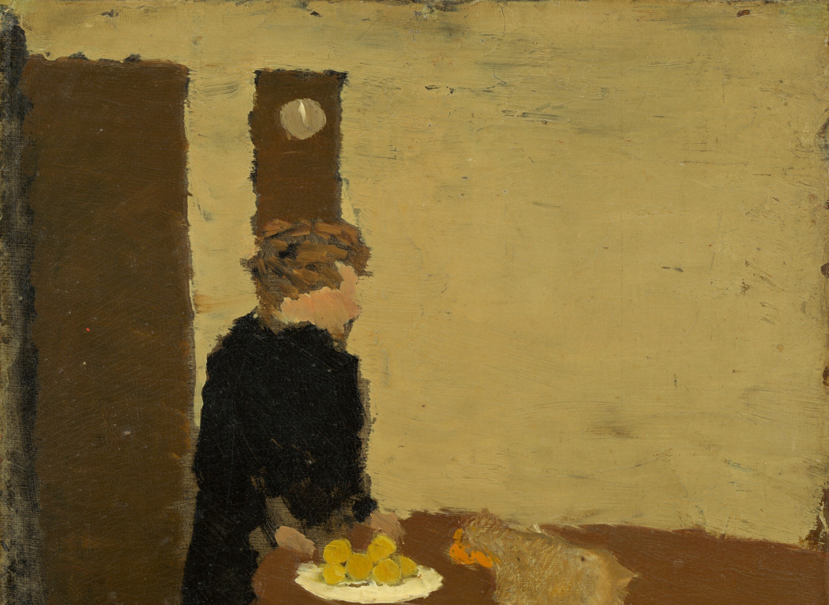 They focused on flat colors and patterned surfaces.