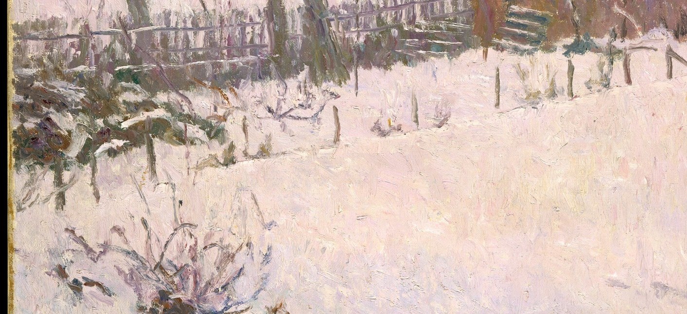 The color of the snow is the real subject here.