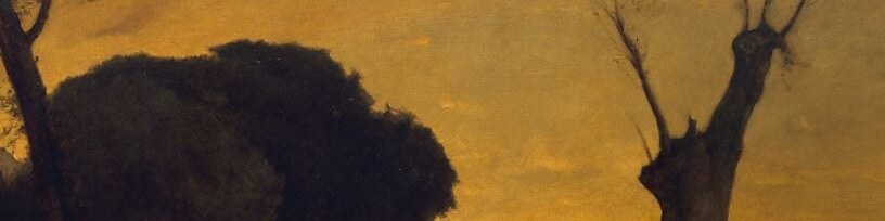 The most optically intense passage , a thin strip of near-white light that anchors the perspective and makes the land masses read as pure shadow