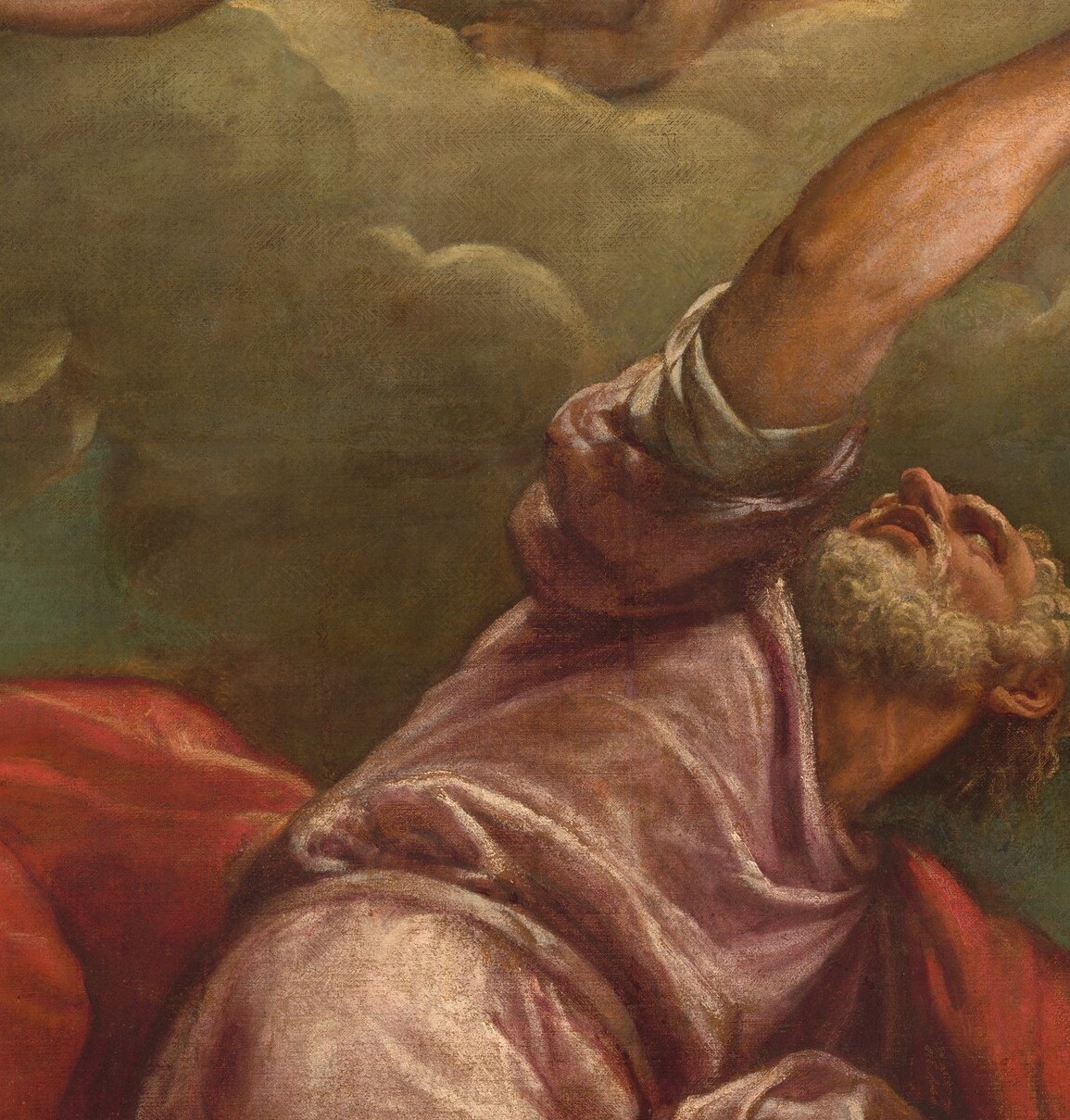 But late in life, he stopped blending. He let the strokes show.