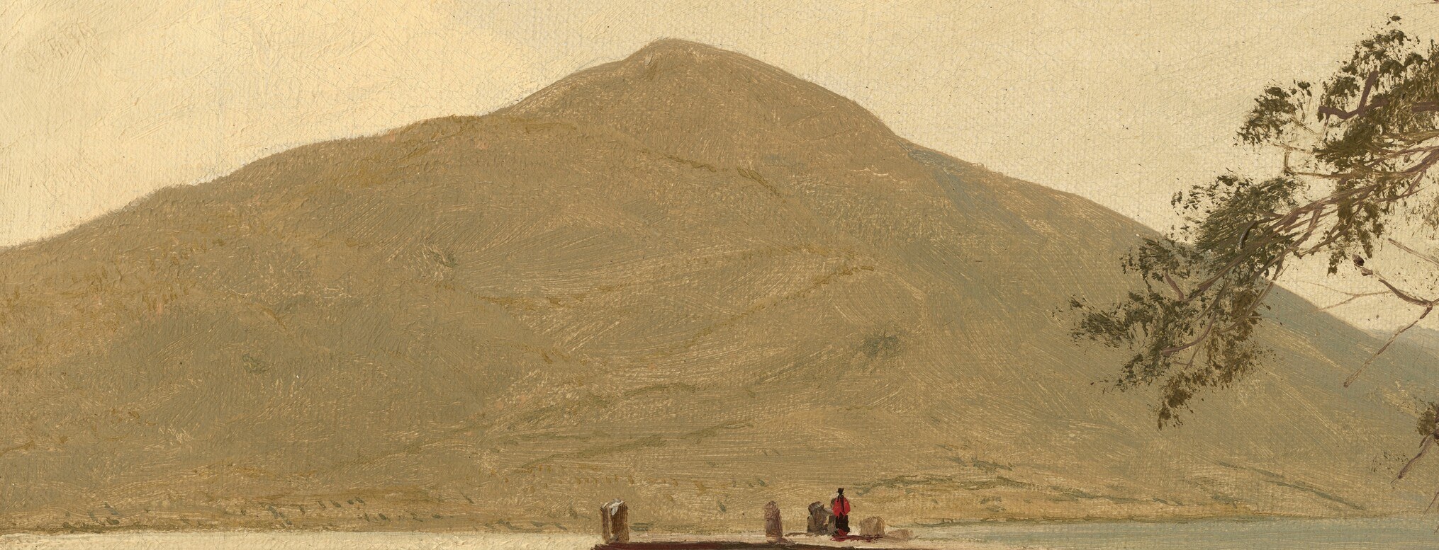 The artist, John Frederick Kensett, often returned to this spot.